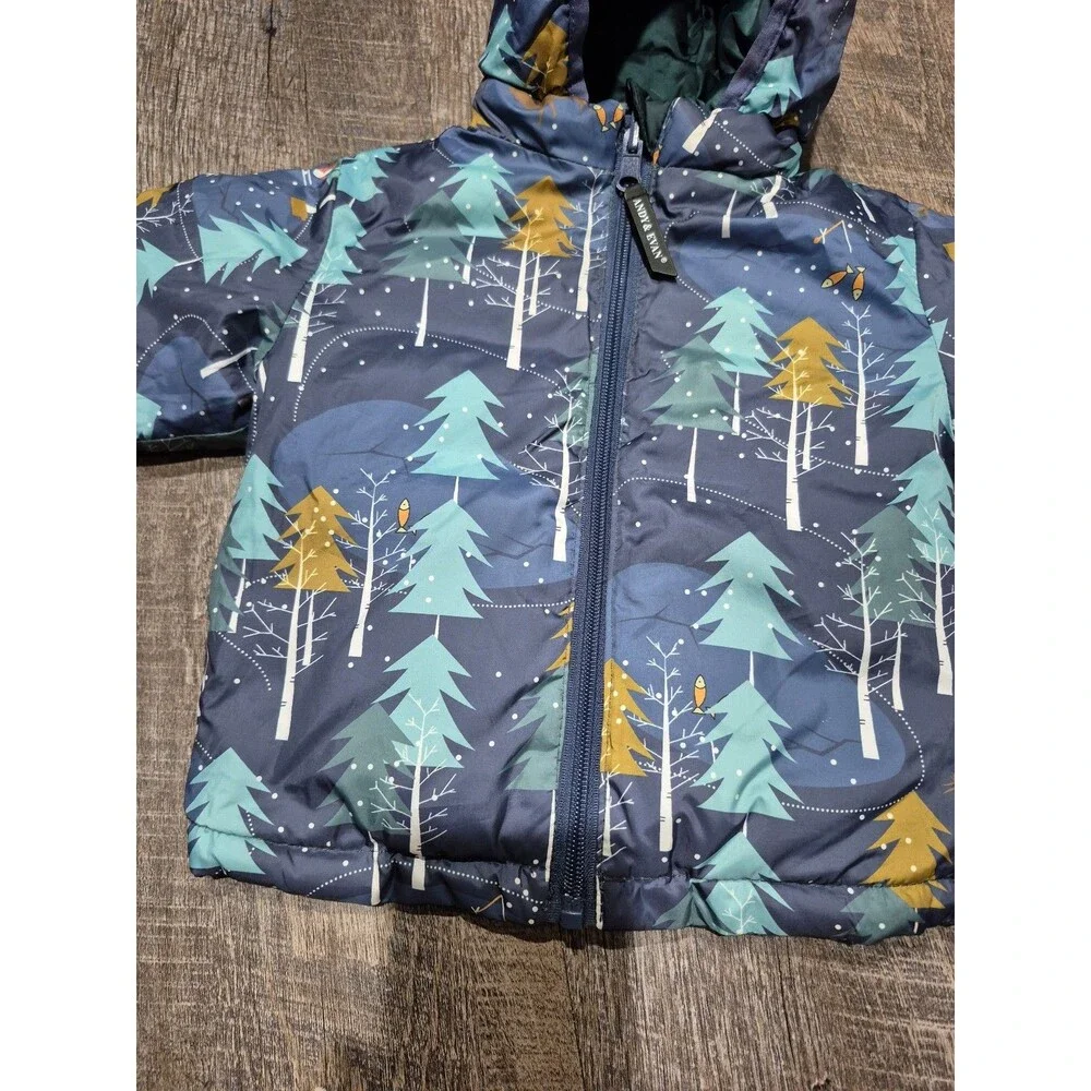 Andy & Evan reversible jacket size 9-12 excellent condition